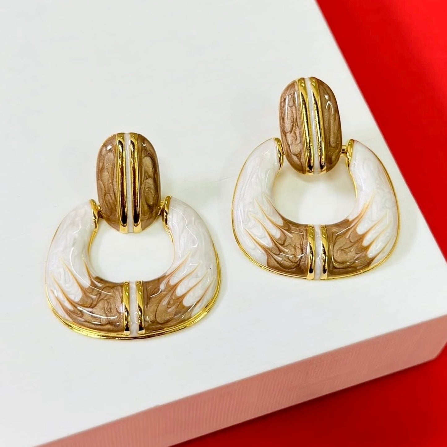 Molten Marble Earrings