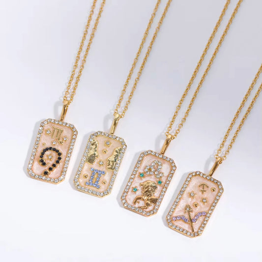 Zodiac Constellation Necklace