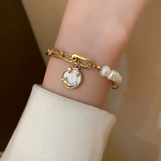 Minimalist Freshwater Pearl Bracelet My Store