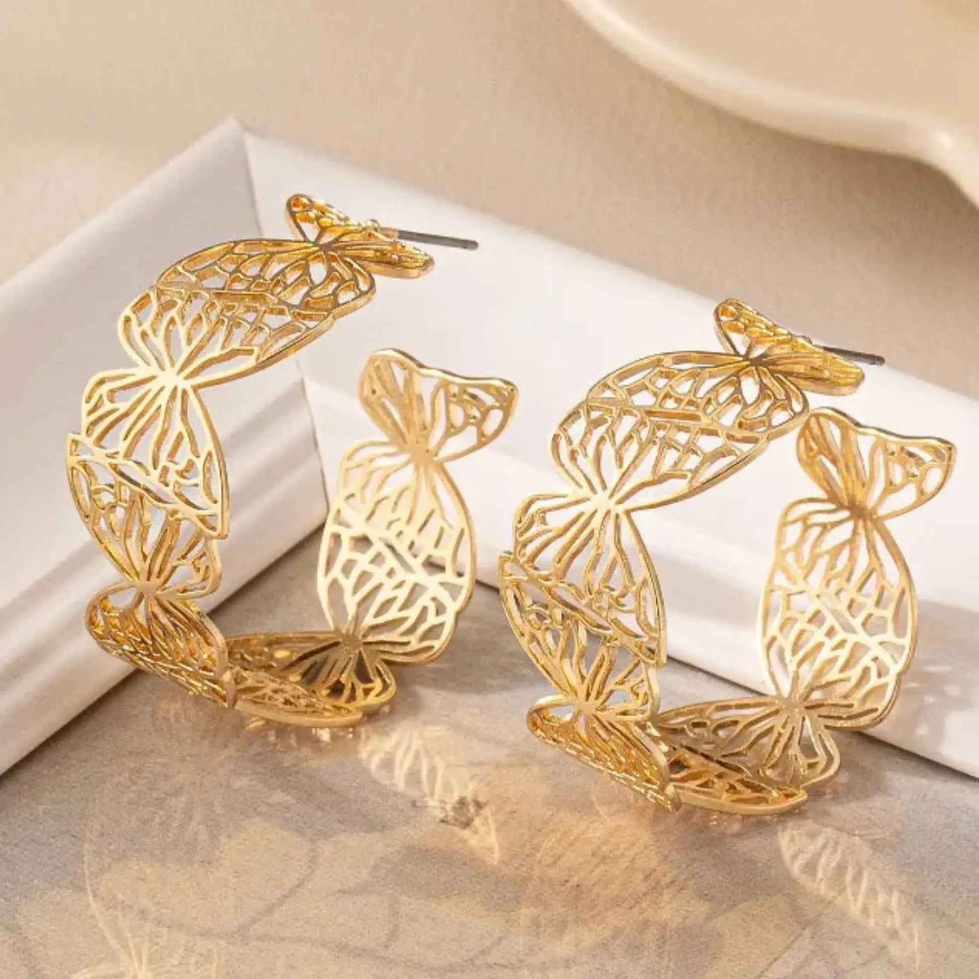 Flutter Elegance Hoops Forever Luxe