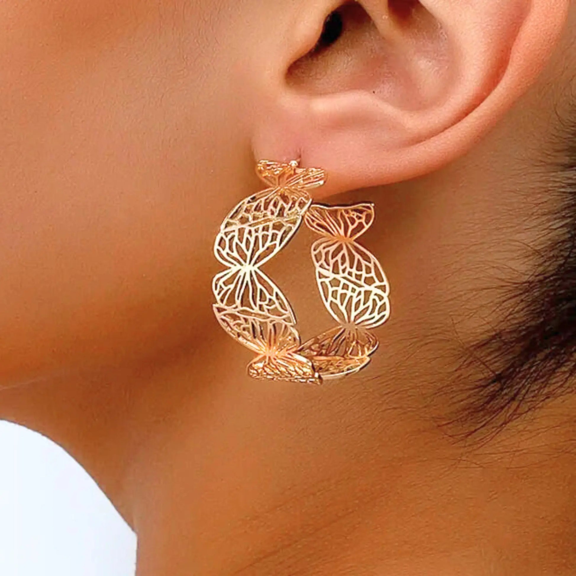 Flutter Elegance Hoops Forever Luxe