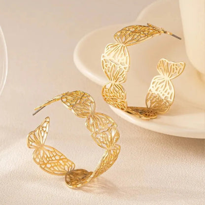 Flutter Elegance Hoops Forever Luxe