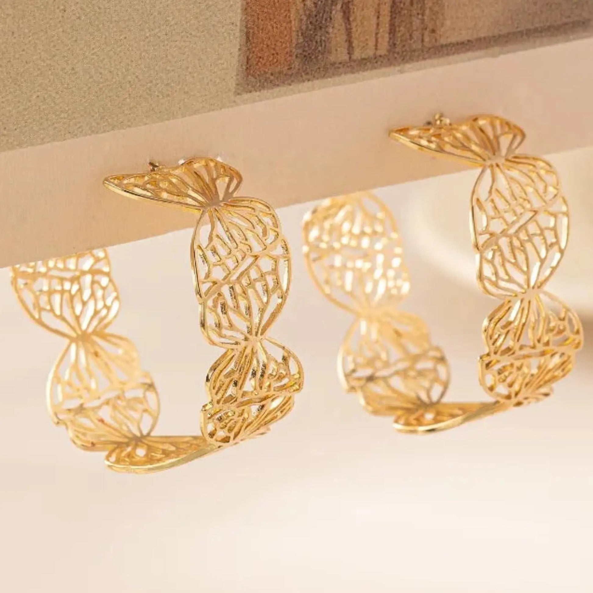 Flutter Elegance Hoops Forever Luxe