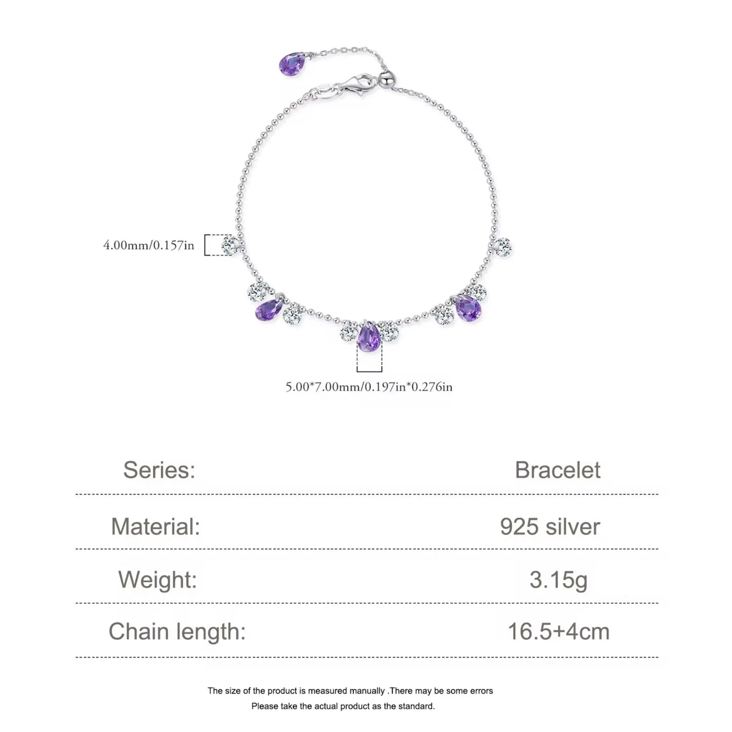 Crystal Cascade Bracelet Forever Luxe