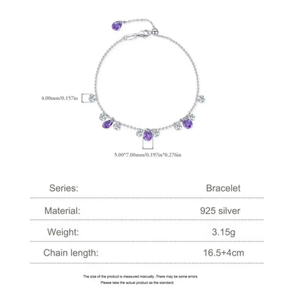 Crystal Cascade Bracelet Forever Luxe