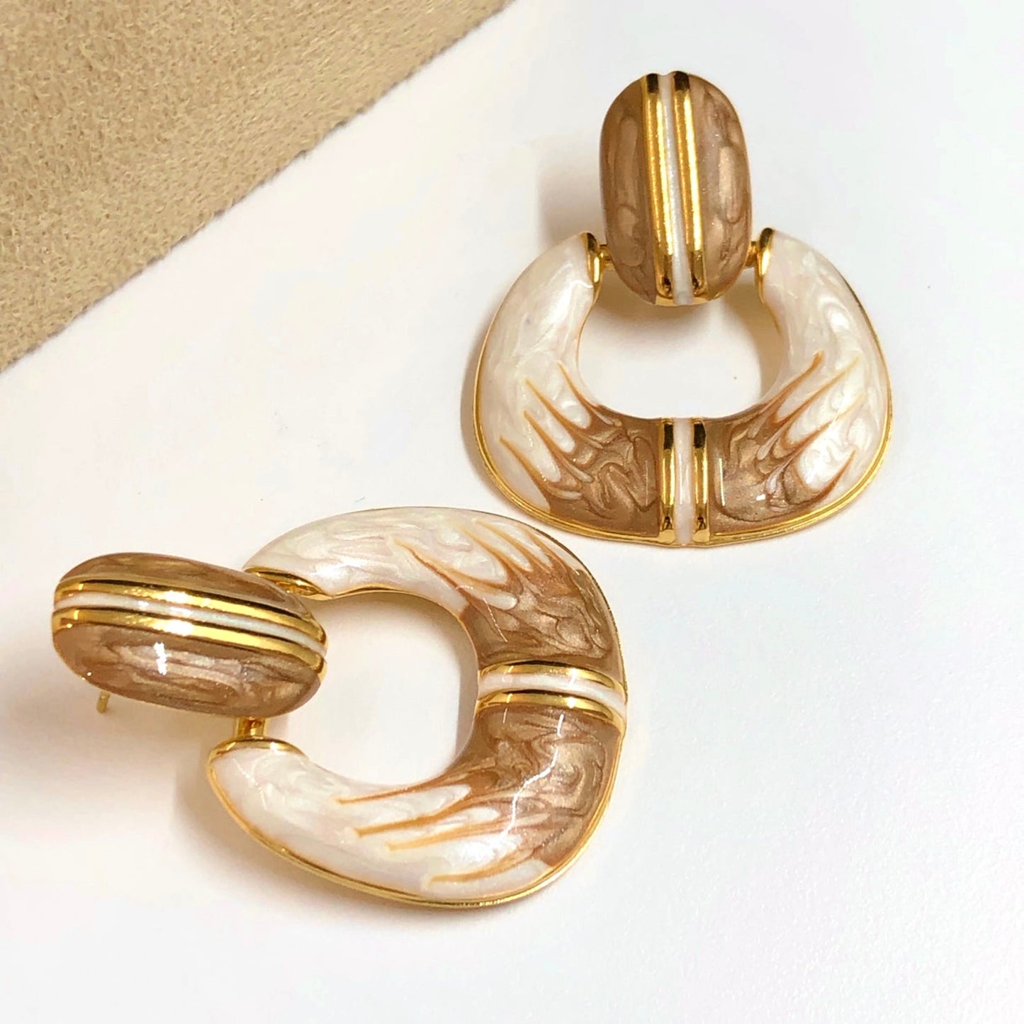 Molten Marble Earrings