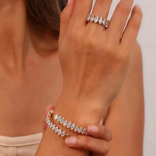 Everyday Chic Bracelet & Ring Combo Set Forever Luxe