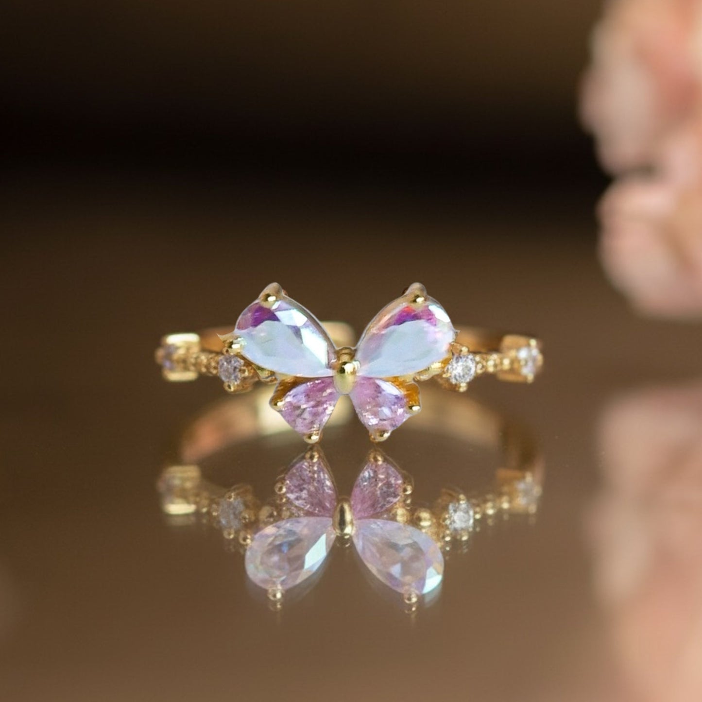 Dreamy Butterfly Promise Ring Forever Luxe