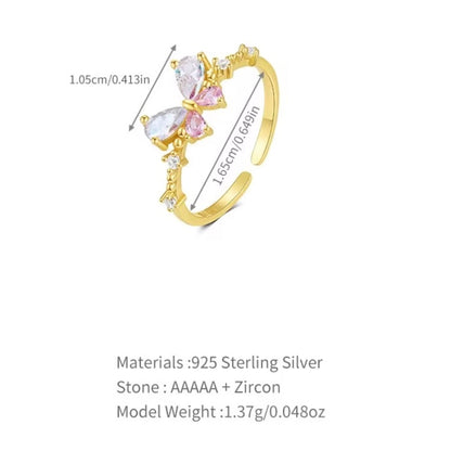 Dreamy Butterfly Promise Ring Forever Luxe