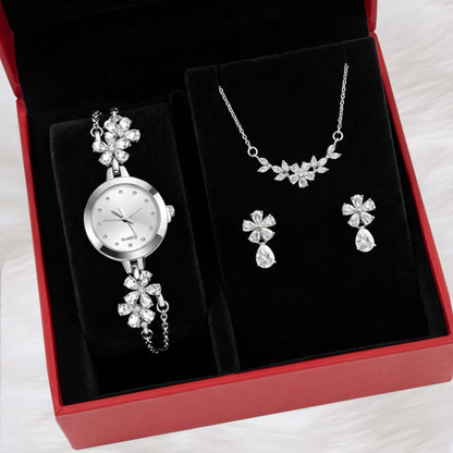 Crystal Grace Watch Set Forever Luxe