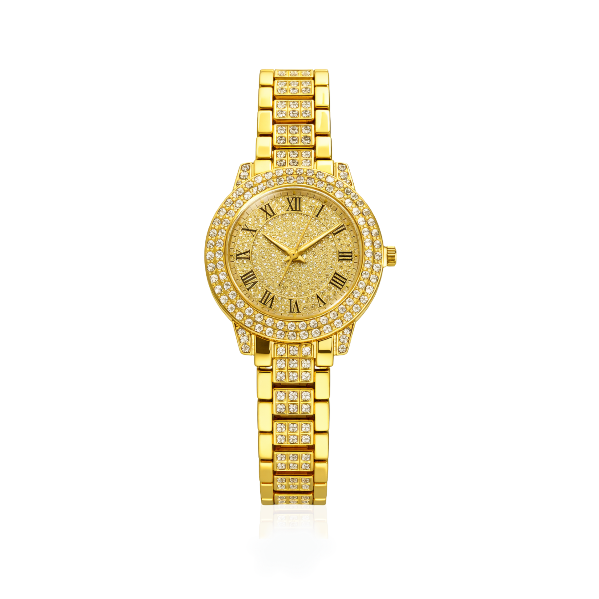 Crystal Gold Watch Set Forever Luxe