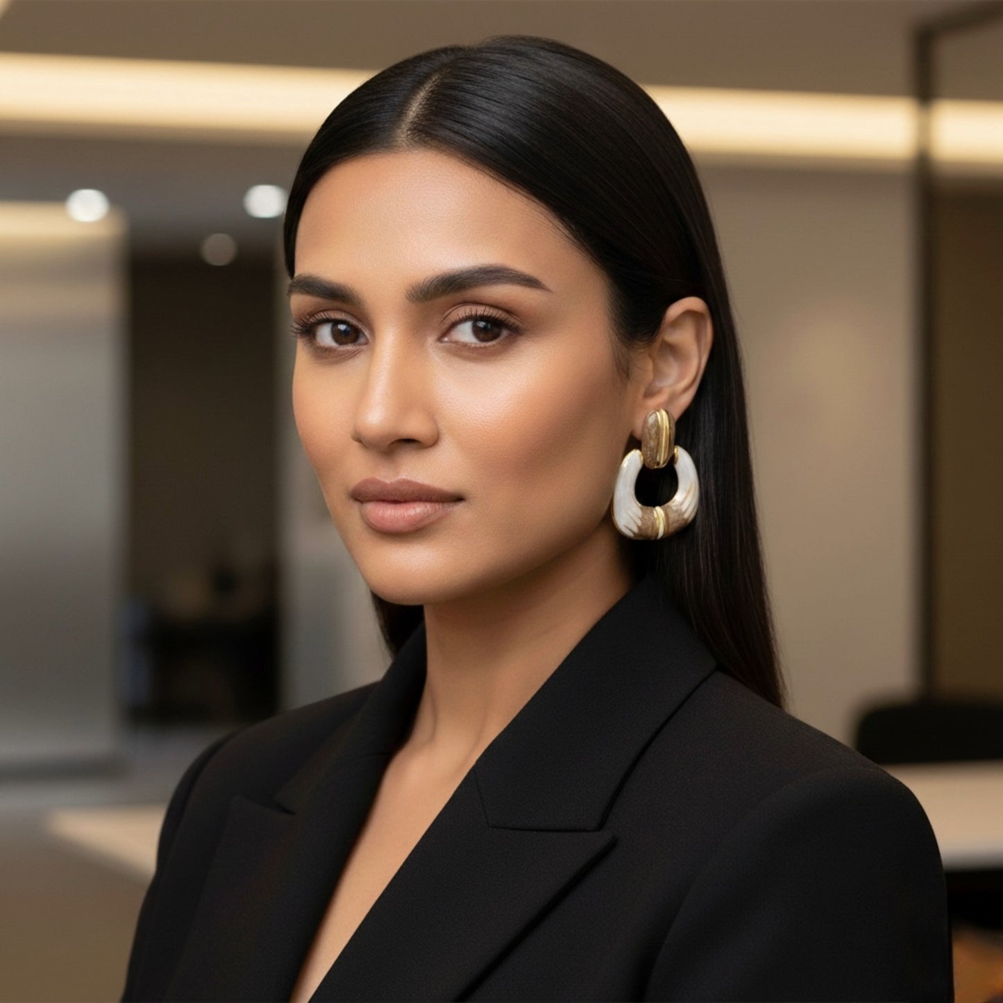 Molten Marble Earrings