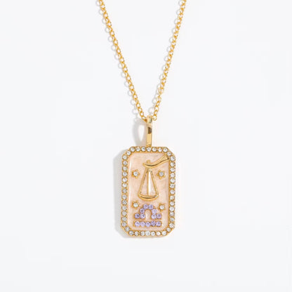 Zodiac Constellation Necklace