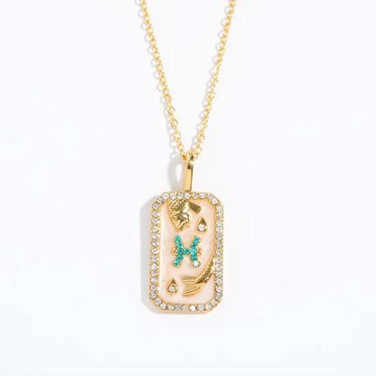 Zodiac Constellation Necklace