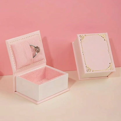 Miniature Book Ring Box