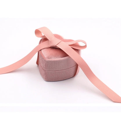 Heart Velvet Ring Box