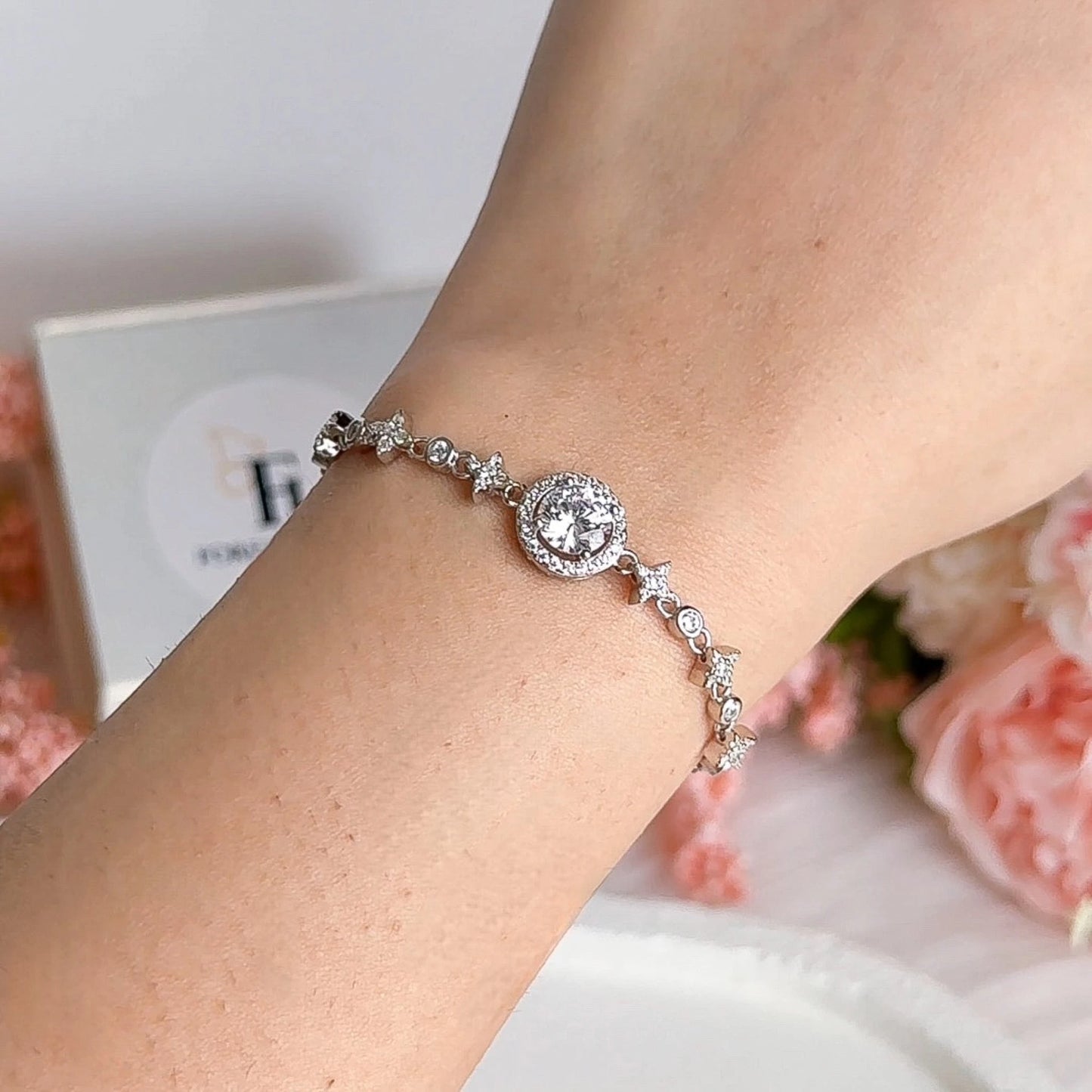 Twilight Spark sterling silver Bracelet Forever Luxe